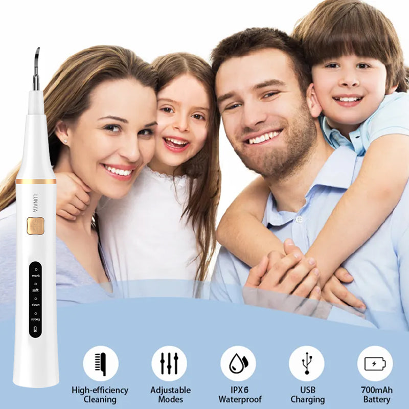Smart HD Visual Ultrasonic Dental Scaler – 1080P WiFi Camera & Tartar Plaque Remover with 316 Stainless Steel Tips