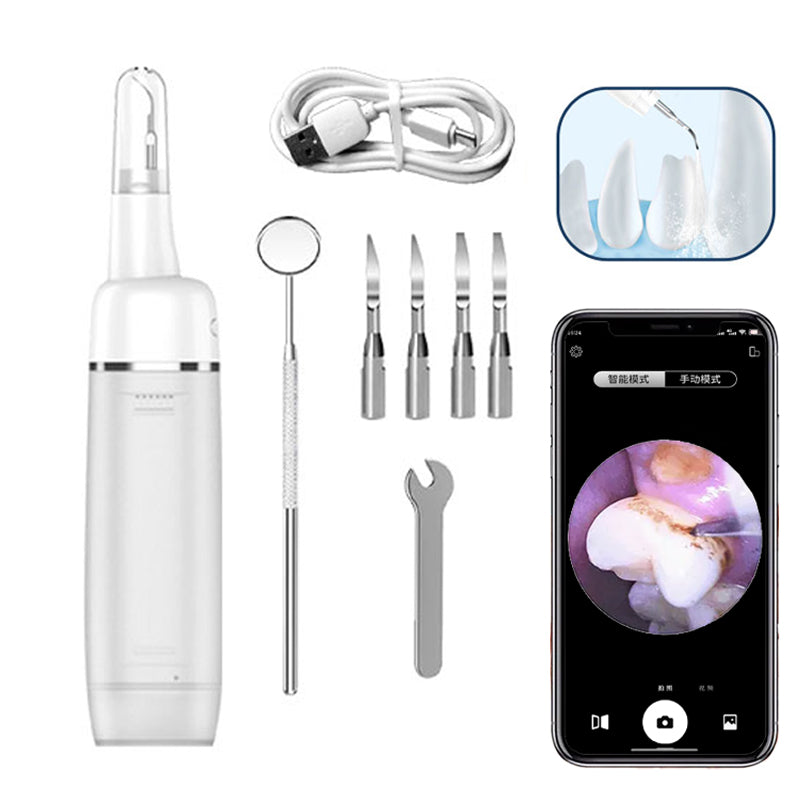 Private Label Visual Ultrasonic Dental Scaler with Camera - IPX6 Waterproof