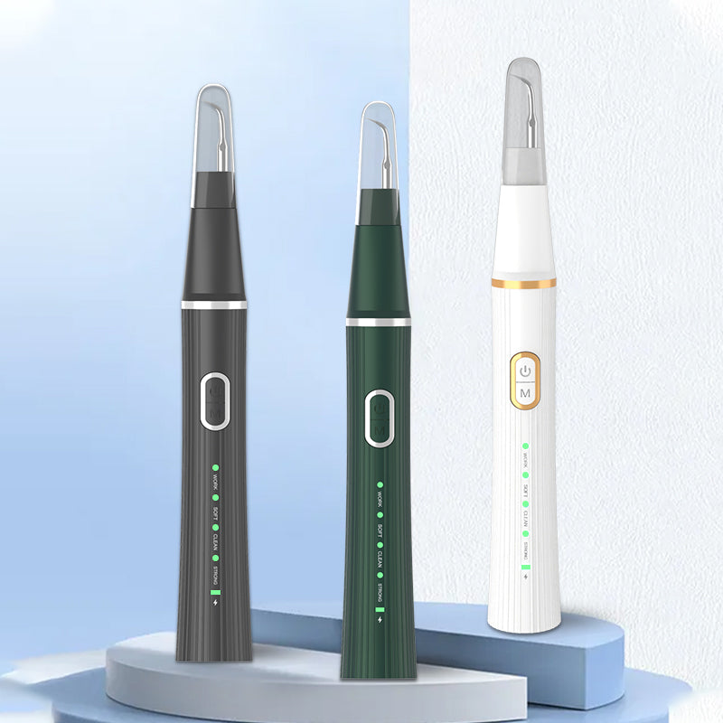 Rechargeable Portable Ultrasonic teeth cleaner 3 Adjustable Working Modes Dental Calculus Plaque Stain Removal Home Oral Care Electric Cleaning Device