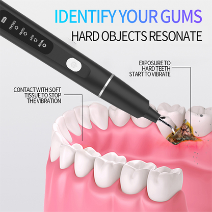 High Quality Cordless Stainless Steel Customizable Tartar Scale Removal Electric Dental Scaler for Home Use