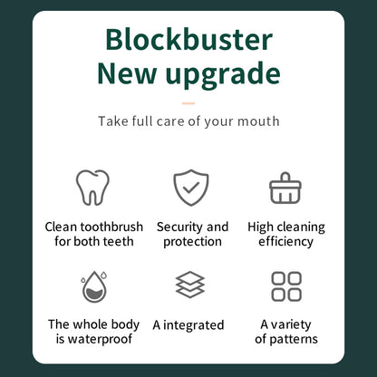 Rechargeable Portable Ultrasonic teeth cleaner 3 Adjustable Working Modes Dental Calculus Plaque Stain Removal Home Oral Care Electric Cleaning Device