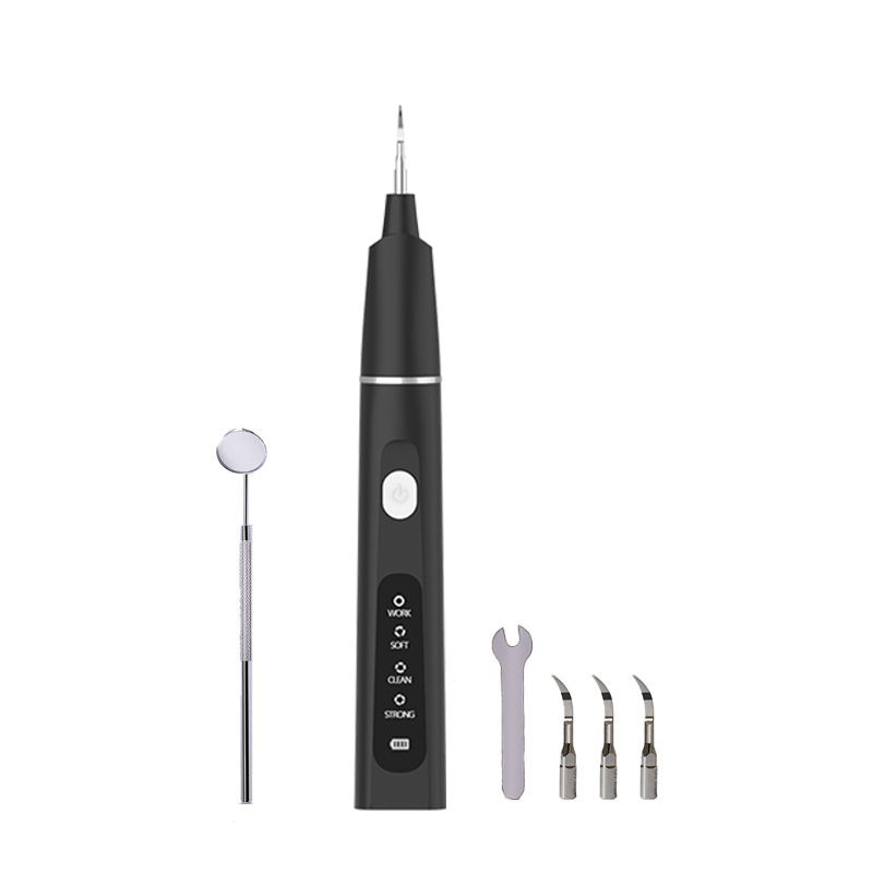High Quality Cordless Stainless Steel Customizable Tartar Scale Removal Electric Dental Scaler for Home Use